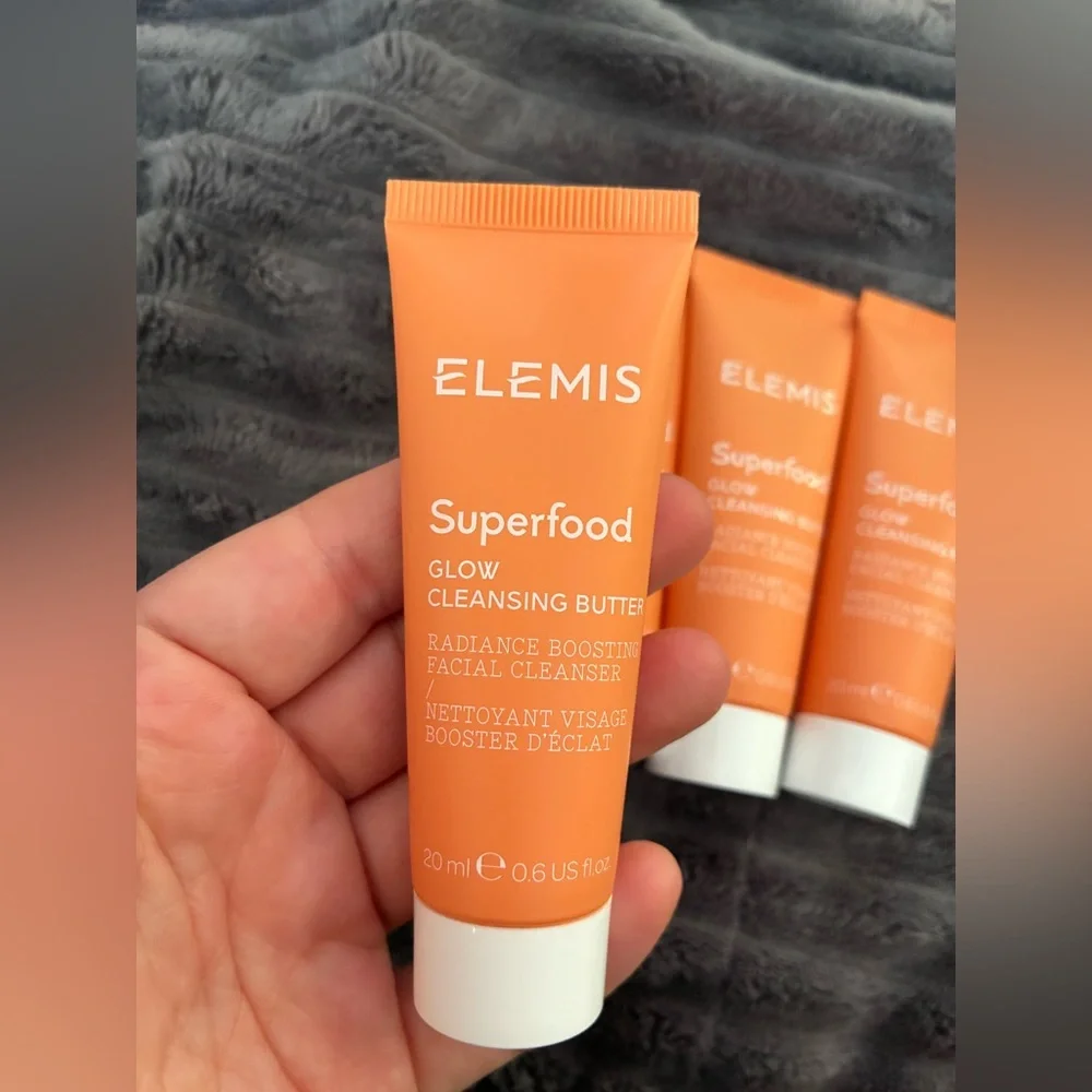 4 x Elemis superfood AHA glow cleansing butter 20ml - Picture 2 of 4